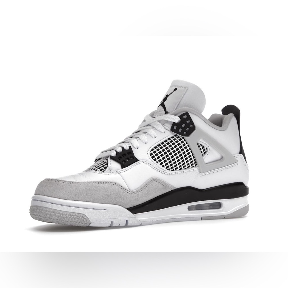 Jordan 4 Retro Military Black - Picture 1 of 11